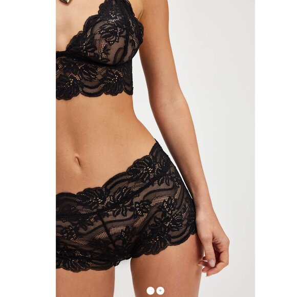 Free People Other - Free People Last Dance Lace Boyshorts